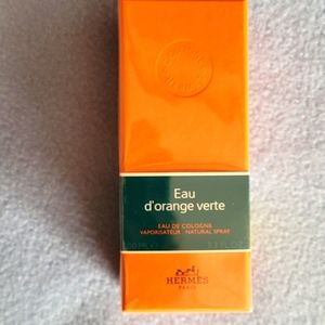 Hermes d'Orange Verte Eau de Cologne 3.3 Oz New in package